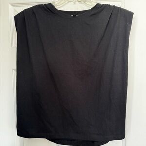 Express Black Muscle Tee